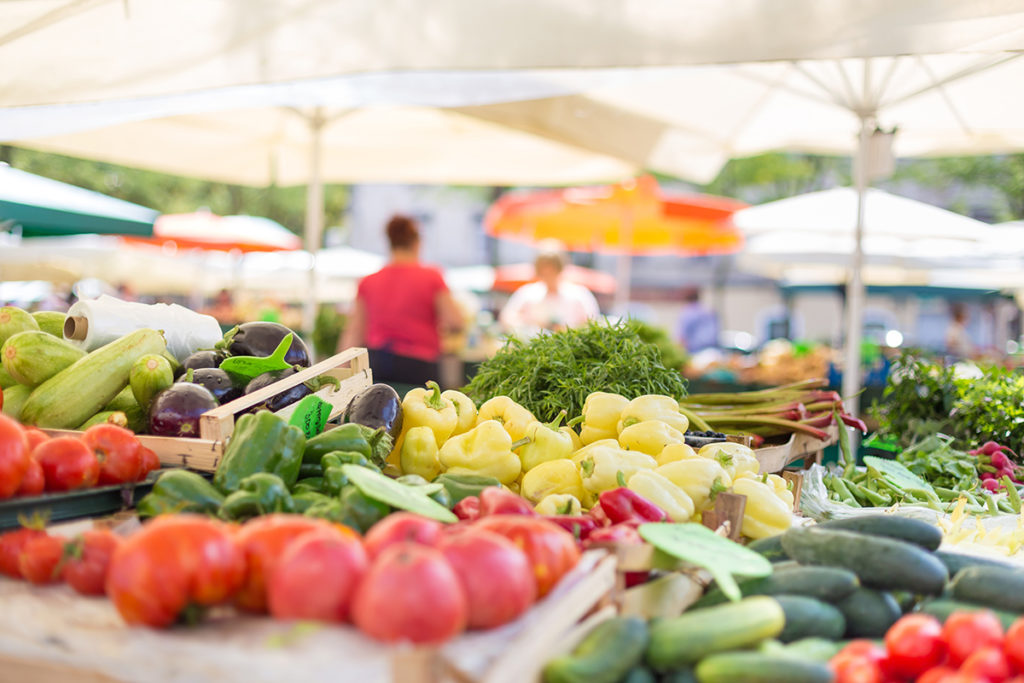 marché alimentaire fronsadais