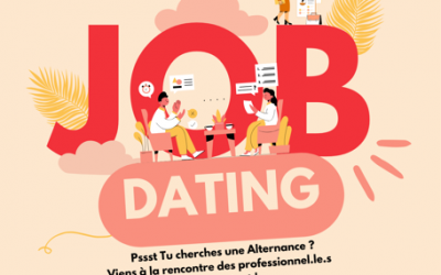 TU CHERCHES UNE ALTERNANCE ? JOB DATING 8 AVRIL à Libourne