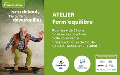 ATELIERS SENIORS : « FORM&rsquo;EQUILIBRE » du 2 avril au 7 juillet 2026